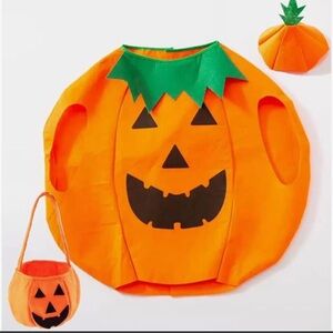 Orange Pumpkin Costume Set